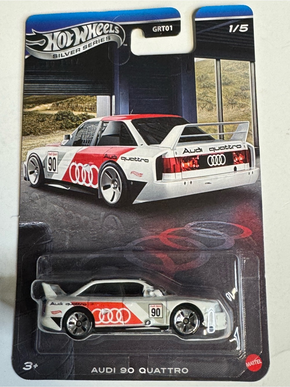 Hot Wheels Silver Series AUDI 90 QUATTRO 1/5